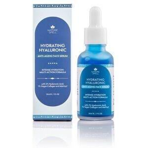 New Nature Spell Hydrating Hyaluronic Face Serum - Blue